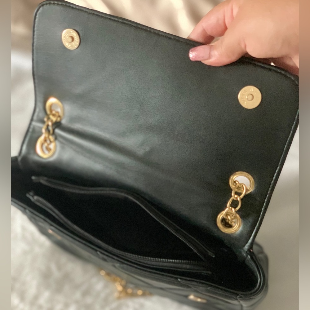M brand, quilted black purse - Picture 5 of 7
